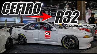 FINAL LOOK CEFIRO A31 CONVERT SKYLINE R32 WIDEBODY [upl. by Marylou]