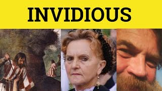 🔵 Invidious Meaning  Invidious Examples  Invidious Definition  Formal English  Invidious [upl. by Sparks]