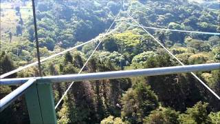 The Highest Tarzan Swing in Costa Rica [upl. by Atolrac]