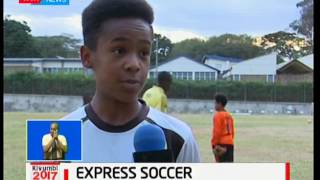 Express Soccer Academy promotes soccer talent in Kenya [upl. by Alage7]