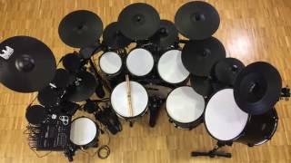 BlackBird custom electronic drum set [upl. by Eirahcaz]