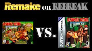 ROR Donkey Kong Country SNES Vs GBA [upl. by Connelley467]