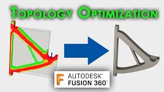 TUTORIAL Topology Optimization in Fusion 360 – 3D printing filament spool holder [upl. by Fries440]