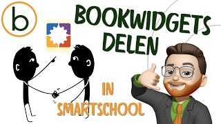 Samenwerken met Collegas Delen van BookWidgets Oefeningen in Smartschool  Leerkrachten Tutorial [upl. by Delfine]