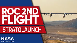 Flight of the worlds largest aircraft by wingspan  Stratolaunch [upl. by Arebma]