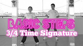 BASIC DANCE STEPS IN 34 TIME SIGNATURE [upl. by Redienhcs]