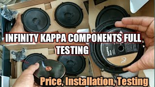 Infinity Kappa Component Speaker Full Testing Review [upl. by Asemaj75]