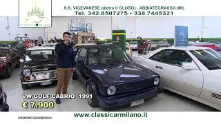 Vendita di auto depoca a Milano  Classicar Milano SRL [upl. by Aicatsal]