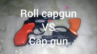 Cap gun VS Roll cap gun review and firing [upl. by Shiri800]