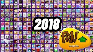 FRIV  ALL GAMES 2018 [upl. by Gayler]