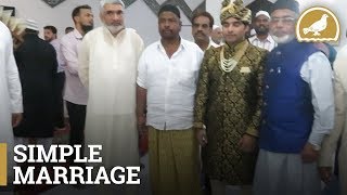 Nikah Ceremony Conducted a Beautiful Islamic marriage [upl. by Arraek930]