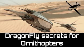 Dragonfly Secret Key to Electric Ornithopters [upl. by Ahsikat779]