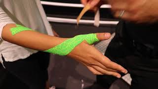 Finger tape for pulley injuries climbers finger [upl. by Ingaberg]