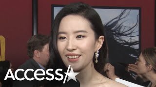 Mulan Star Yifei Liu Explains Her RealLife Disney Princess Fashion [upl. by Etnauj]