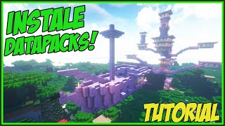 🎮 COMO INSTALAR DATAPACKS NO MINECRAFT  TUTORIAL COMPLETO [upl. by Aicre]