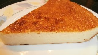 Tarta de queso al horno muy fácil buenisima [upl. by Jilleen]