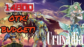 Budget CrusadiaKaiju OTK Deck YuGiOh Master Duel [upl. by Olivero]