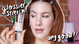 GLOSSIER STRETCH FOUNDATIONthe new best skin tint [upl. by Koal]