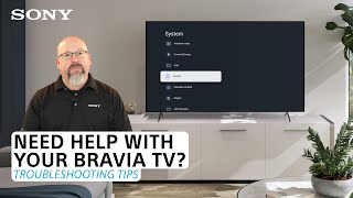 Sony  TV Troubleshooting Tips [upl. by Raynard870]