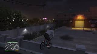 How To Wheelie a BMX Bike in GTA 5 [upl. by Lilli225]