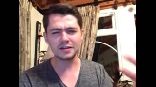 Celtic Thunder Principal Singer Damian McGinty  Facebook Live 7252017 prerecorded [upl. by Nahej338]