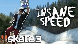 Skate 3 INSANE SPEED GLITCH CHALLENGE [upl. by Del]