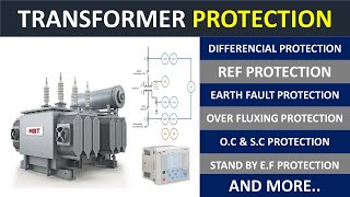 Transformer Protection HINDI  POWER TRANSFORMER [upl. by Berkman]