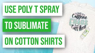 👚 Sublimation Spray for Cotton [upl. by Roda]