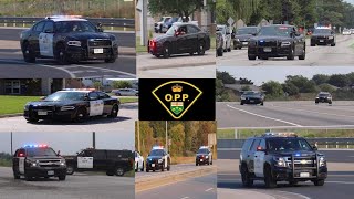 Police Units Responding Compilation Best Of 2020  Lots Of Lights amp Sirens  OPP [upl. by Ainehta]