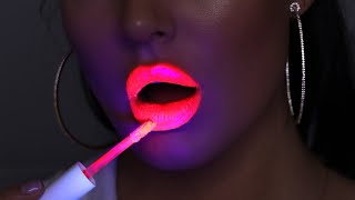 NEON Lipstick Glow in the Dark Lips [upl. by Harl]