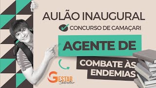 Aulão Inaugural  Concurso Agente de Endemias Camaçari 2023 [upl. by Harv]