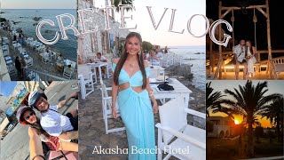 CRETE VLOG PART 2  Akasha Beach Hotel  Quad Biking  Cretan Blu  Exploring Hersonossis  NC [upl. by Modnarb579]