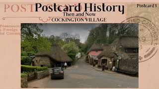 Cockington village postcard compare 1 [upl. by Veradia]