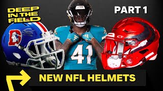 New NFL Helmets 2024 Rankings [upl. by Aivart]