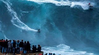 5 Biggest Waves Ever Recorded On Camera [upl. by Nadruoj]