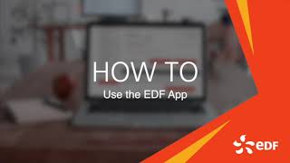 How to use the EDF app [upl. by Beck]