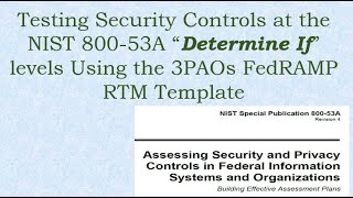 HandsOn Security Control Testing AC11 Using FedRAMP Test Case Template Determineif Levels [upl. by Brubaker911]