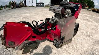 Barreto 30SG Walk Behind Stump Grinder Walk Around amp Operational Video 14900 [upl. by Roxanne]