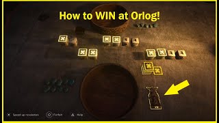 How to win at Orlog  Simple Thor Strike Tactic Assassins Creed Valhalla [upl. by Northrup77]