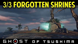 All Forgotten Shrine Puzzles in Iki Island  Ghost of Tsushima Director’s Cut Guide [upl. by Nottap]