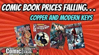 Latest comic book prices still falling Big Copper and Modern Keys [upl. by Athalee766]