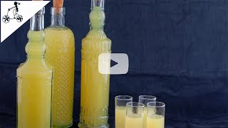 Homemade Italian Limoncello Recipe [upl. by Lorac]