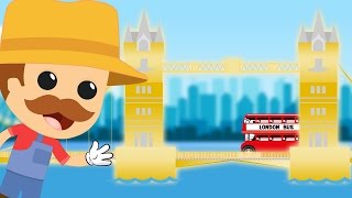 London Bridge Is Falling Down  Nursery Rhymes and Kids Songs  Captain Discovery [upl. by Kussell474]