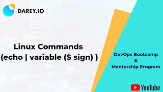 12 Linux Commands echo  variable  sign [upl. by Yendahc846]