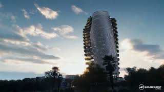 Rwanda vision 2050 Tower architecture 3d visualization [upl. by Barbaraanne]