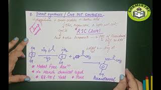 Structure Synthesis and uses of Paracetamol  Medicinal Chemistry  HM Chemistry [upl. by Aksoyn]