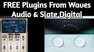 How To Install NEW FREE Plugin From WAVES AUDIO Cla Ecosphere amp New Free SLATE DIGITAL Fresh Air [upl. by Swane580]