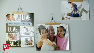 HowTo Photo Fun Poster Frames  Walgreens [upl. by Agnese]