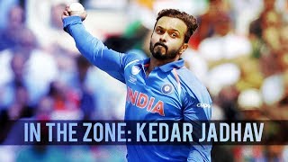 How does Kedar Jadhav bowl InTheZone [upl. by Columbyne]