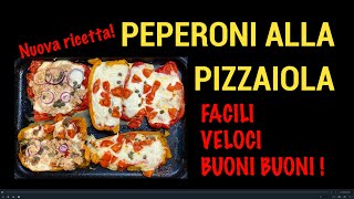 PEPERONI ALLA PIZZAIOLA [upl. by Eisenhart972]